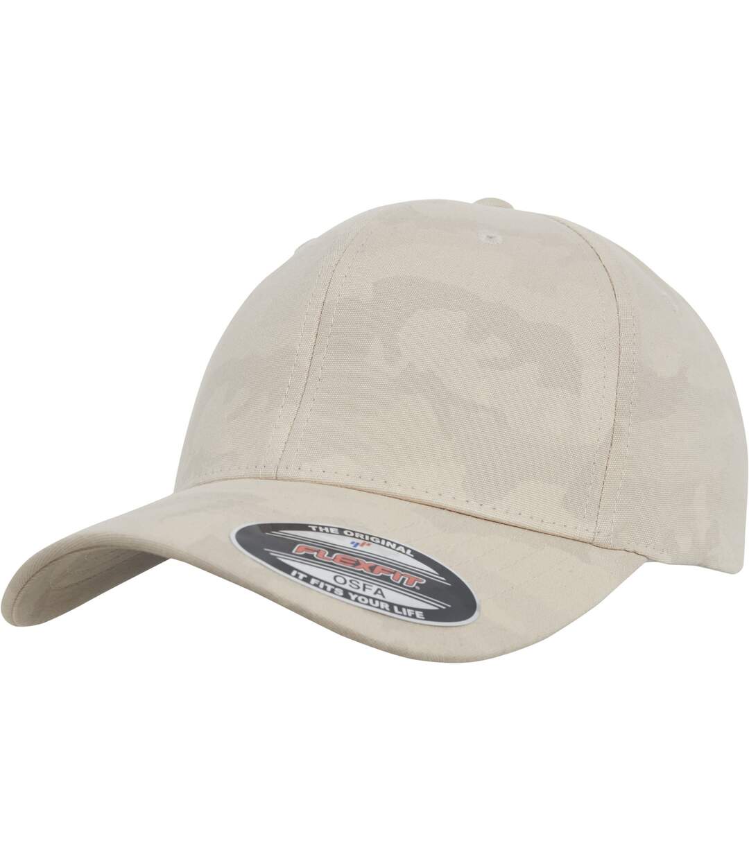 Casquette flexfit beige camouflage Yupoong-1