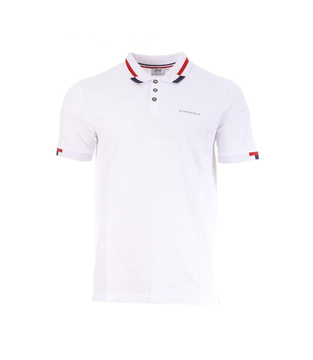 Polo Blanc Homme Hungaria Irazu - M-1