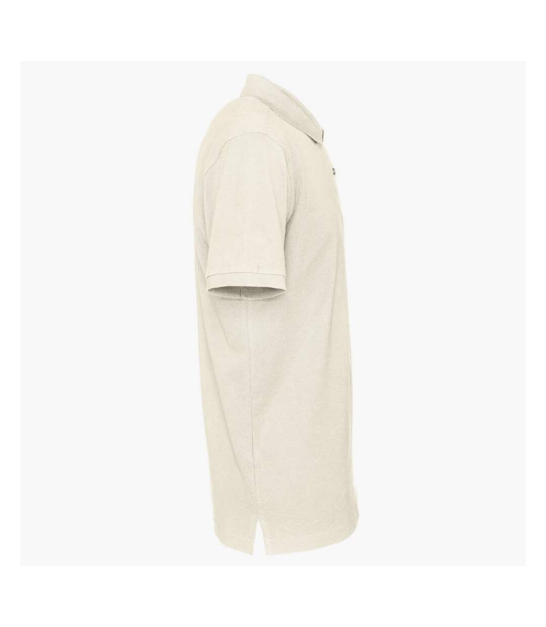 Polo homme blanc cassé Clique-4