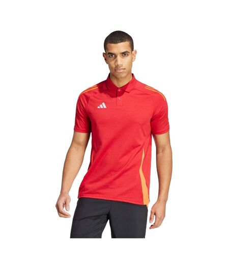 Polo De Compétition Tiro Homme Rouge Adidas
