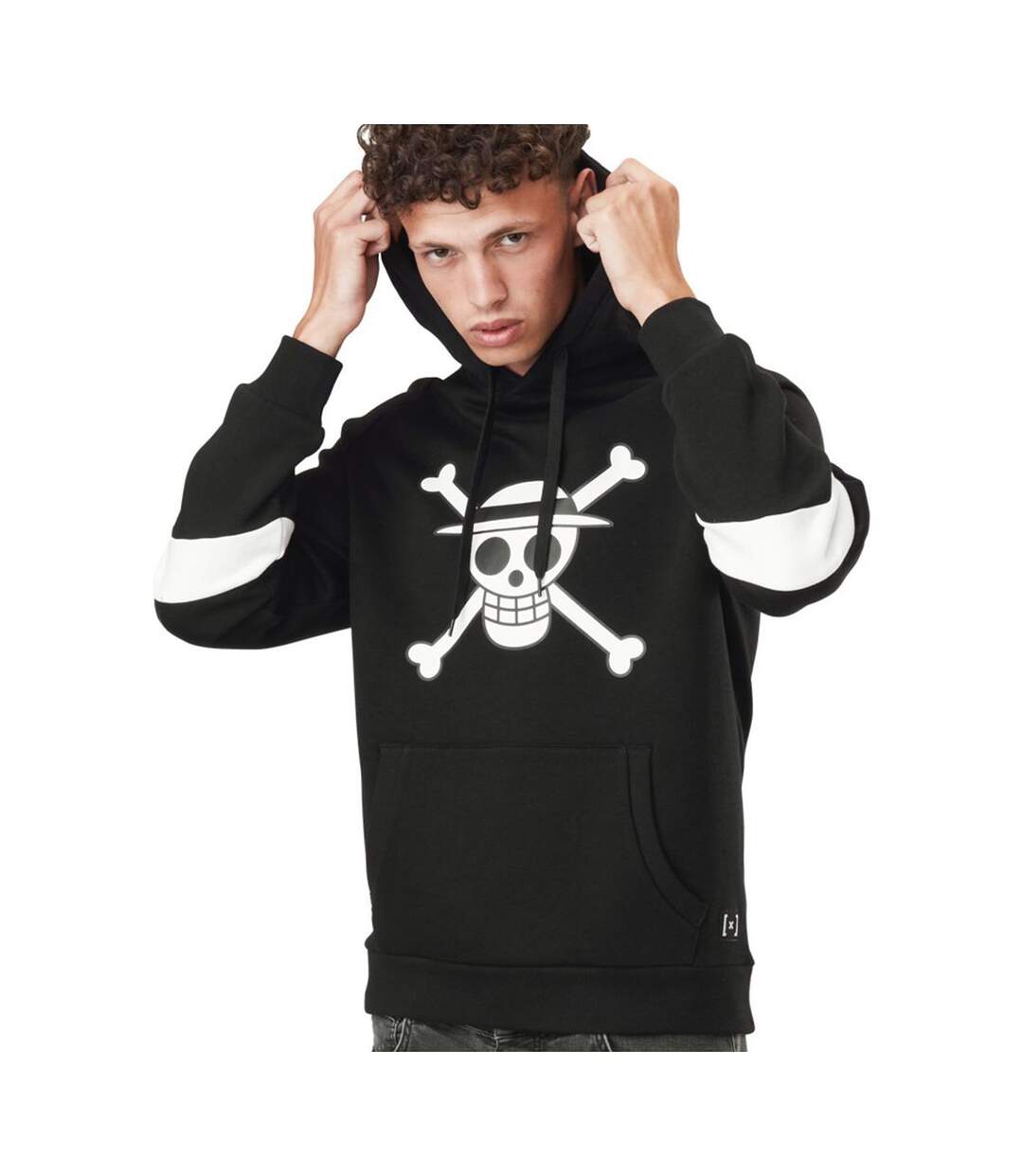 Sweat Homme One Piece, Sweat a Capuche Homme, Confortable et Chaud