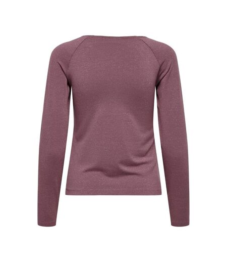 T-Shirt manches longues rose femme jdy kaiser