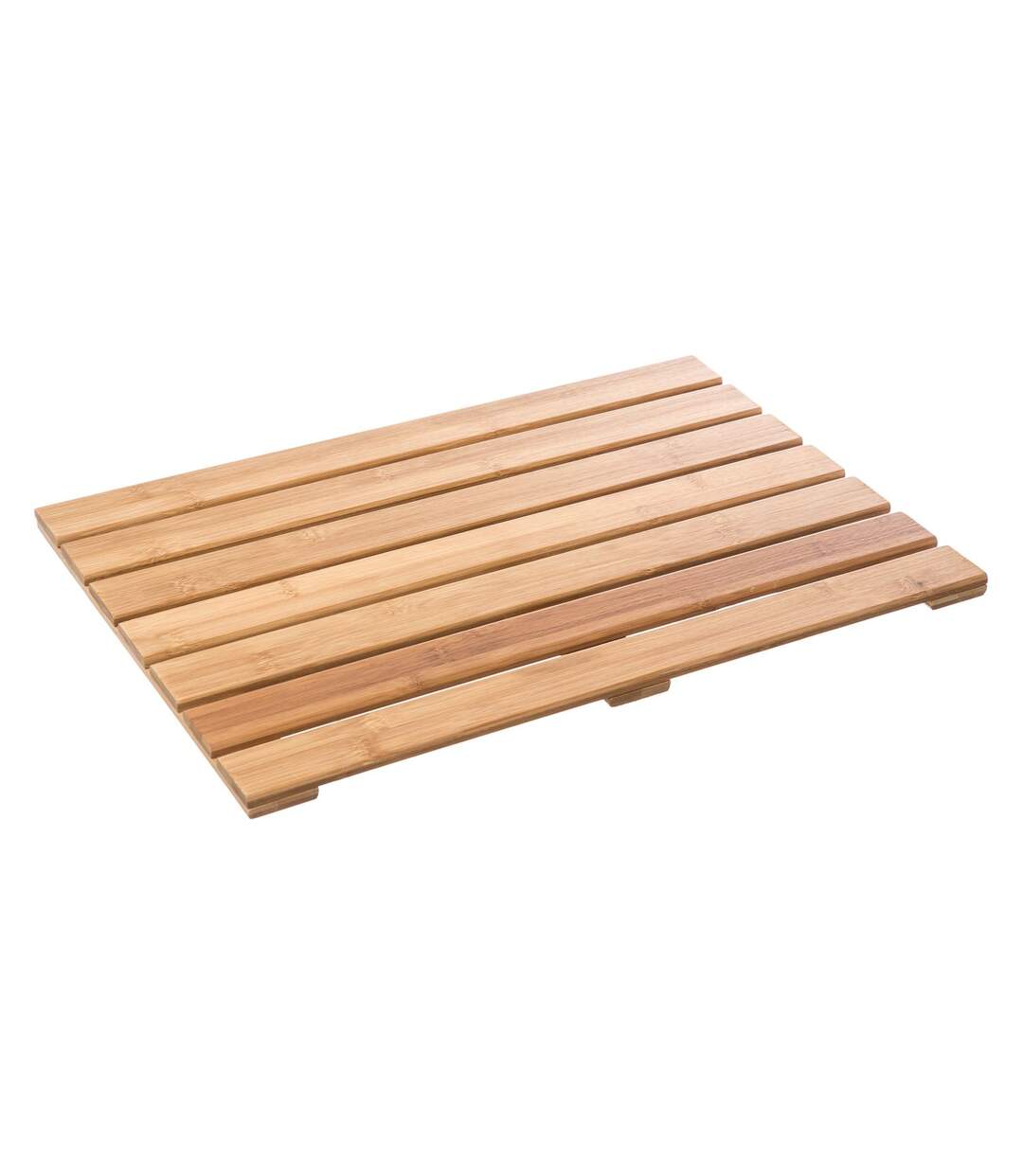 Caillebotis design Bamboo - L. 53 x l. 36 cm - Marron-1