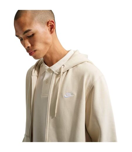 Veste À Capuche Sportswear Club Homme Kaki Clair Nike