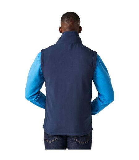 Mens Softshell 2 Layer Body Warmer Navy French Blue Regatta Professional