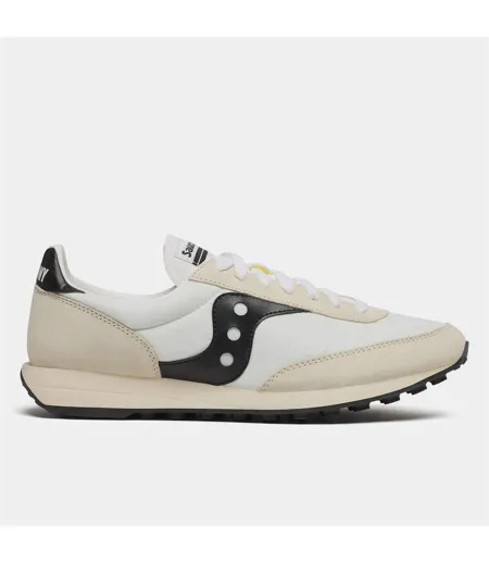 Unisex Adult 80 Suede Trainers White Black Saucony