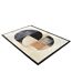 Tapis salon DOUBLEMOON fait main en cuir