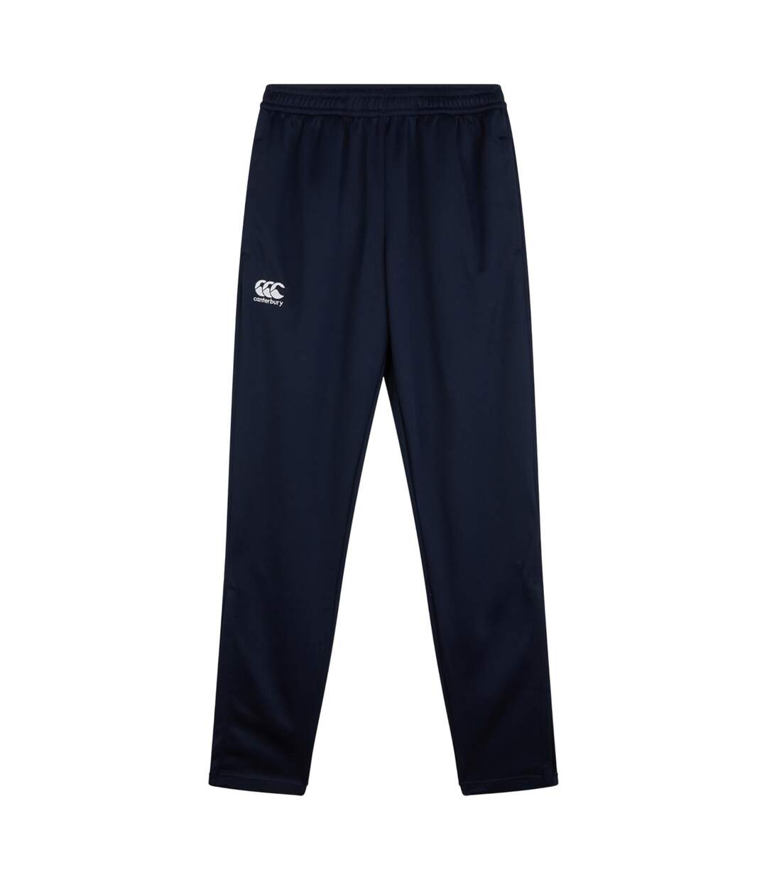 Mens Knitted Stretching Tapered Leg Jogging Bottoms Navy Canterbury-2