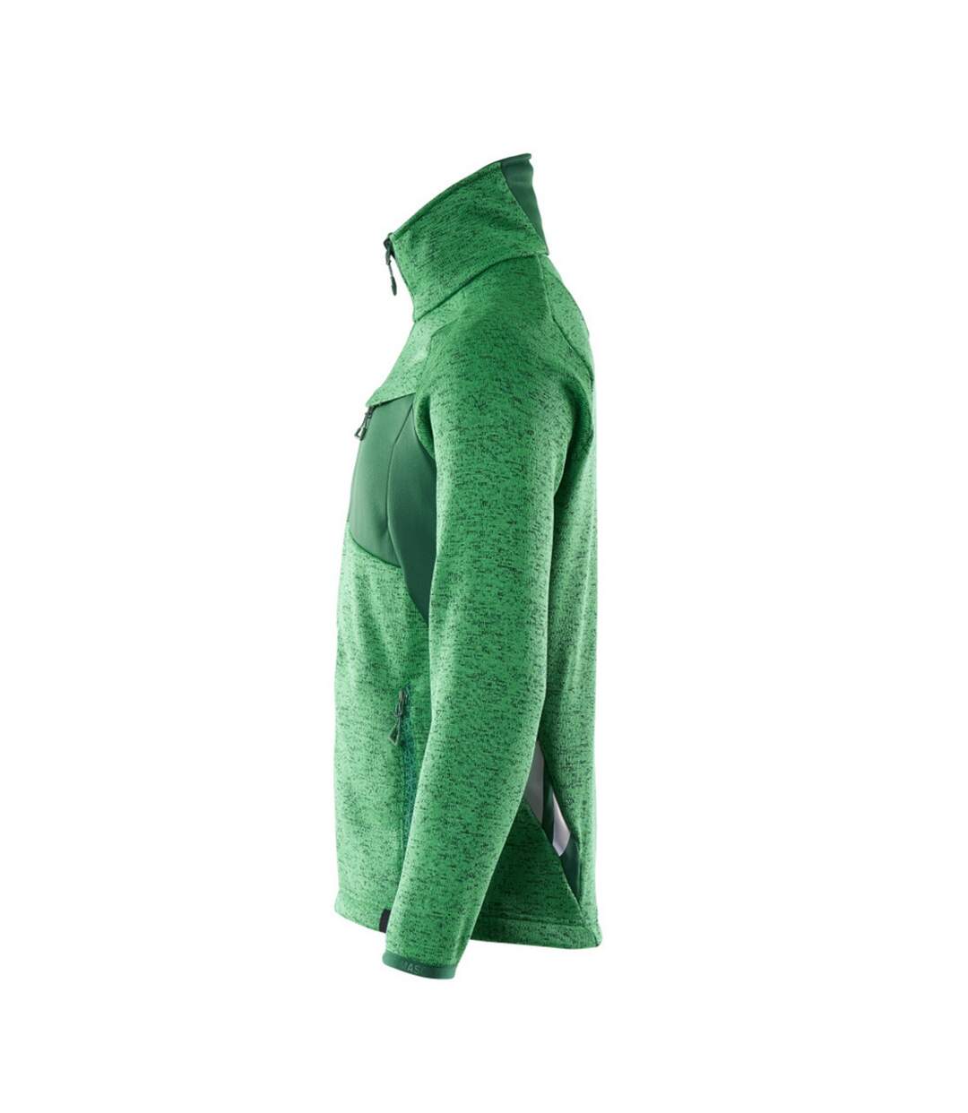 Mens Accelerate Knitted Jacket Grass Green Green Mascot-3