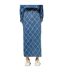 Jupe Longue Femme Bleu Hugo-3