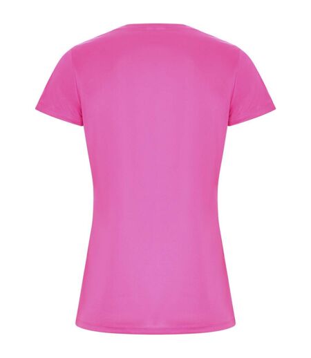 T-shirt imola femme rose fluo Roly Roly