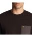 T-shirt Homme Noir Gris Lyle & Scott-4