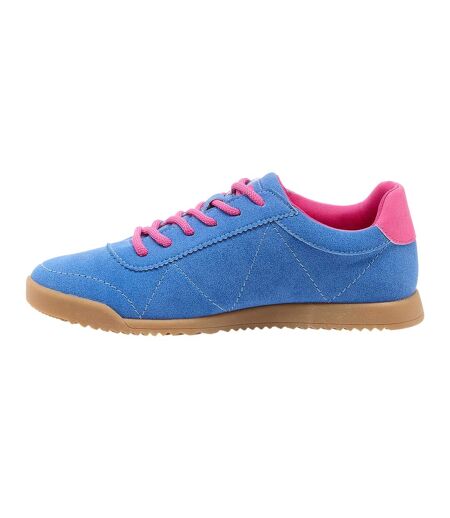 Baskets À Lacets Bertie Femme Bleu Rocket Dog
