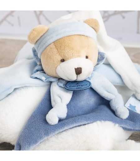 Doudou polyester collection PETIT CHOU ours bleu
