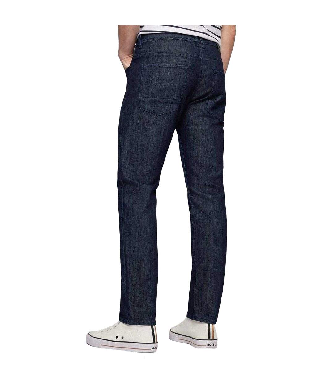 Jean Delaware3 Homme Bleu Marine Boss-2