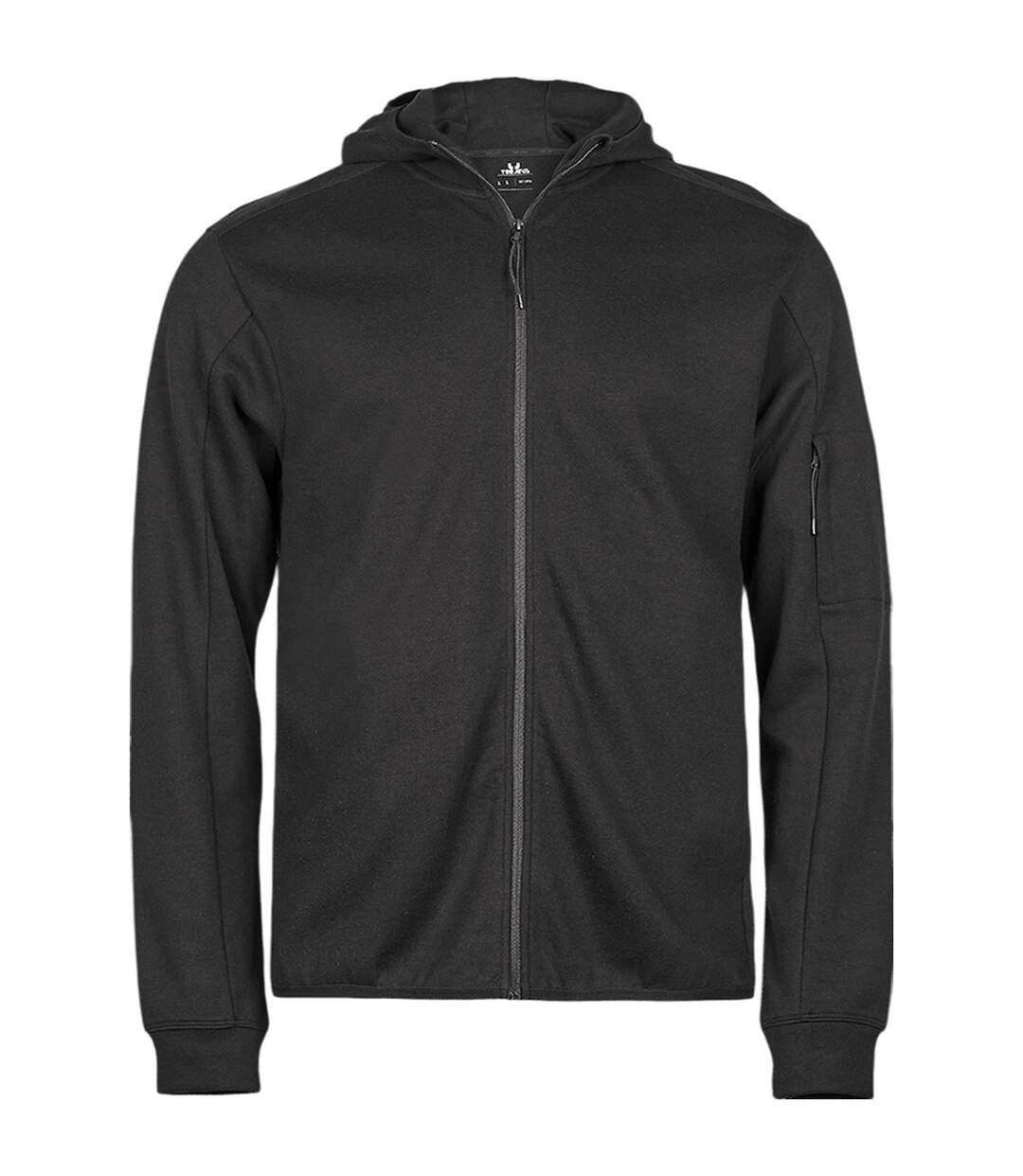 Sweat À Capuche Athletic Homme Noir Tee Jays-1