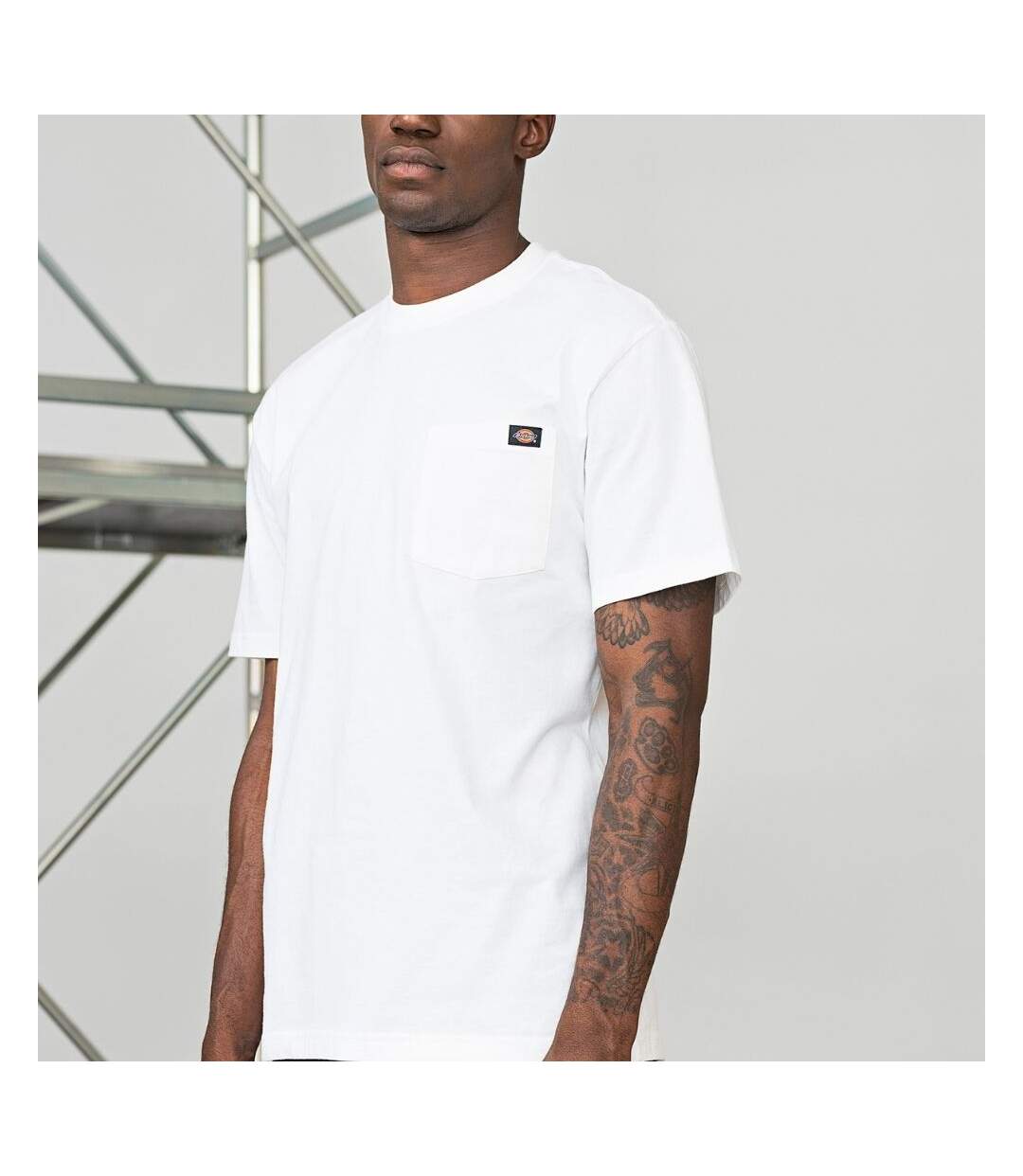 T-Shirt Poche Poitrine à Manches Courtes 100% coton Dickies-3
