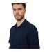 Mens Drewrea Short-sleeved Shirt Navy Threadbare-4
