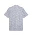 Polo de golf blanc/marine homme puma cloudspun butterflies - m-2