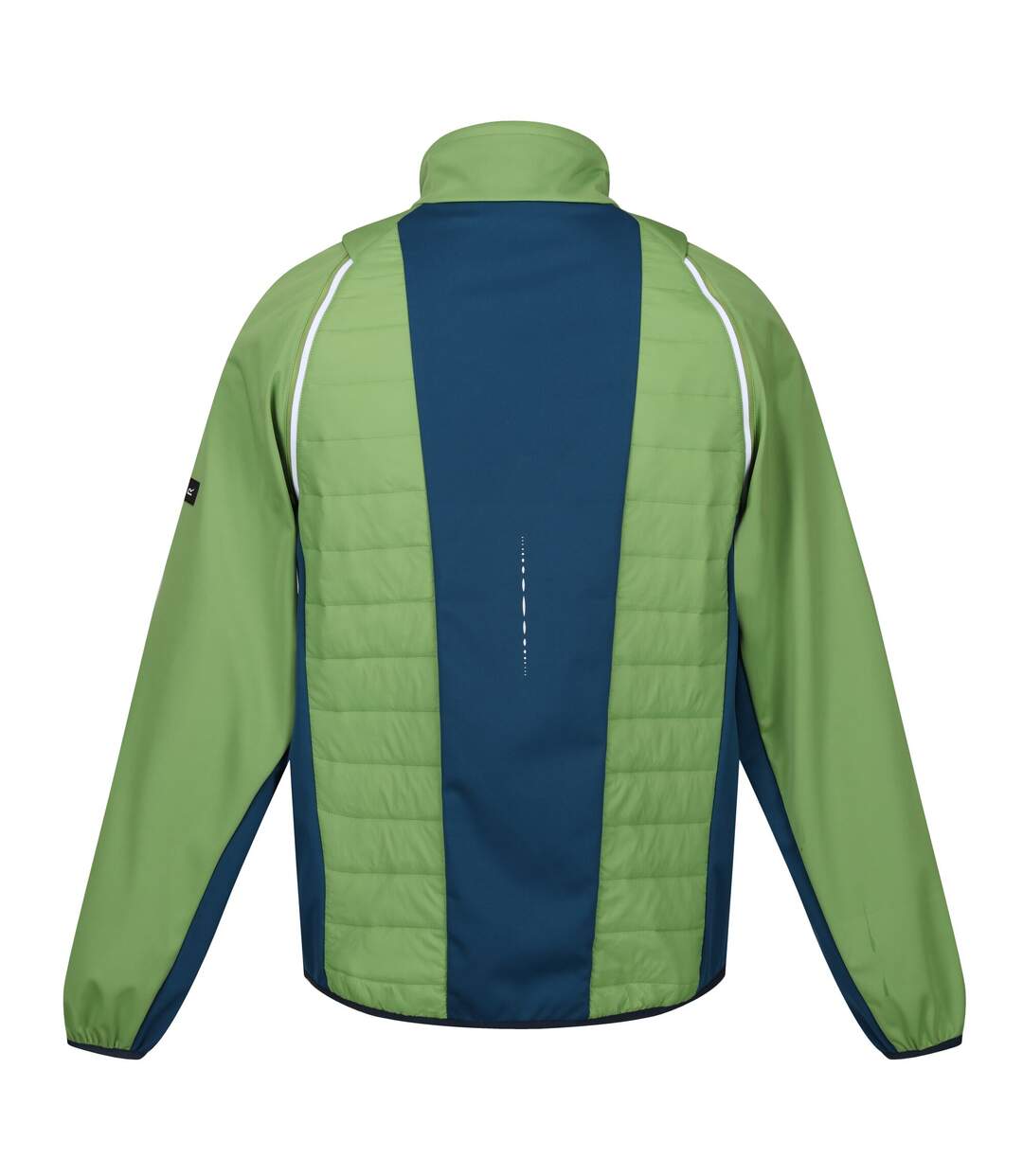 Mens steren ii softshell hybrid jacket piquant green/moroccan blue/citron lime Regatta