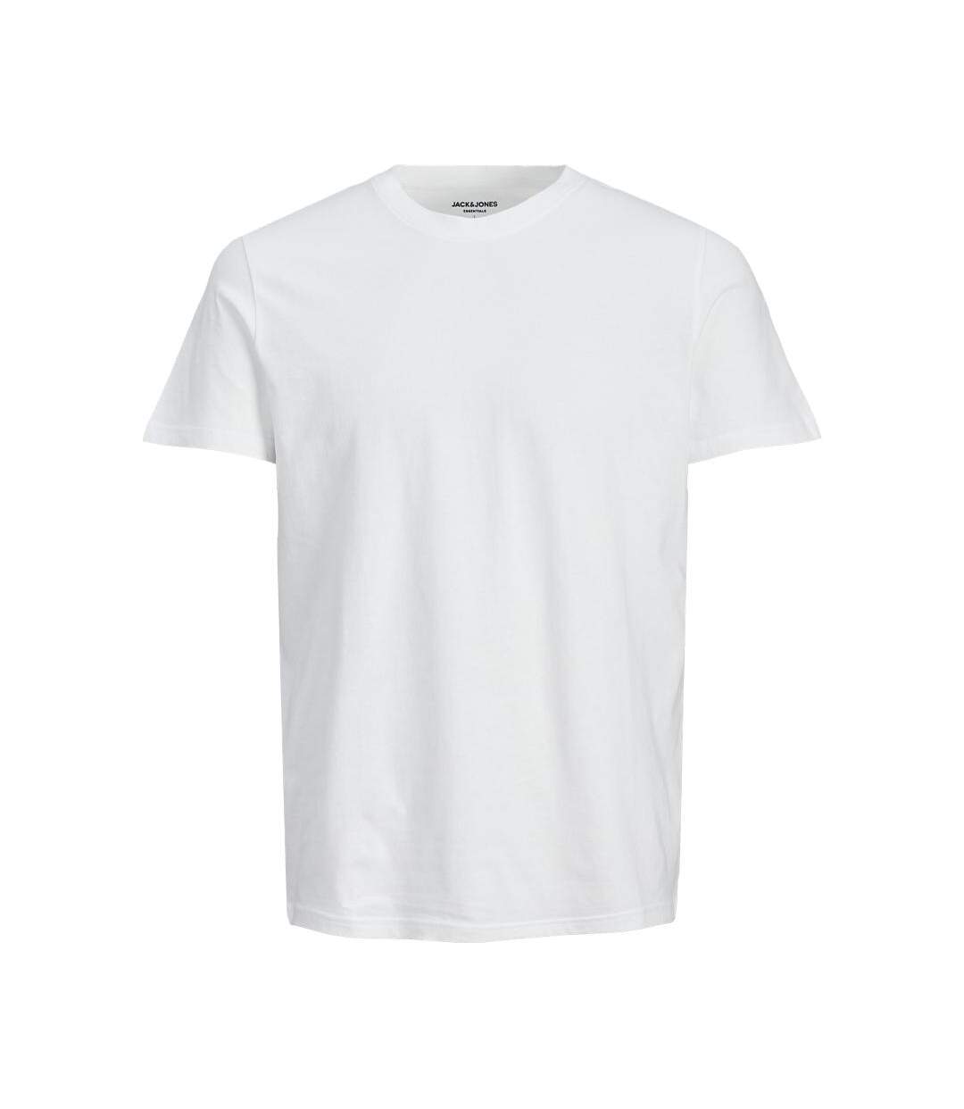 T-shirt blanc homme jack & jones relaxed-1
