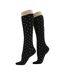 1 Pack Wide Calf Cotton Graduated Compression Socks | 30-40 mmHg-1