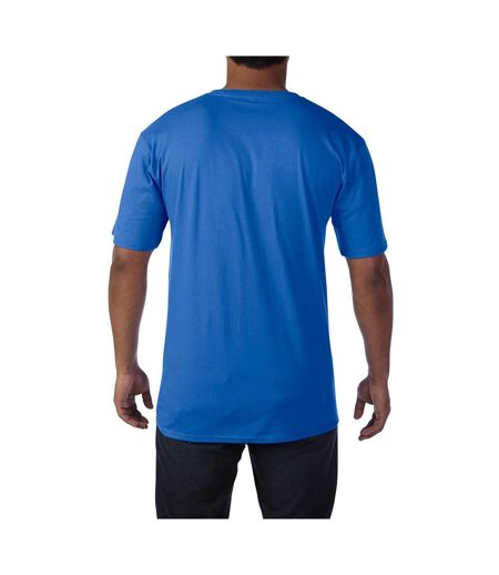 Gildan Adults Unisex Short Sleeve Premium Cotton V-Neck T-Shirt (Royal) - UTRW4738