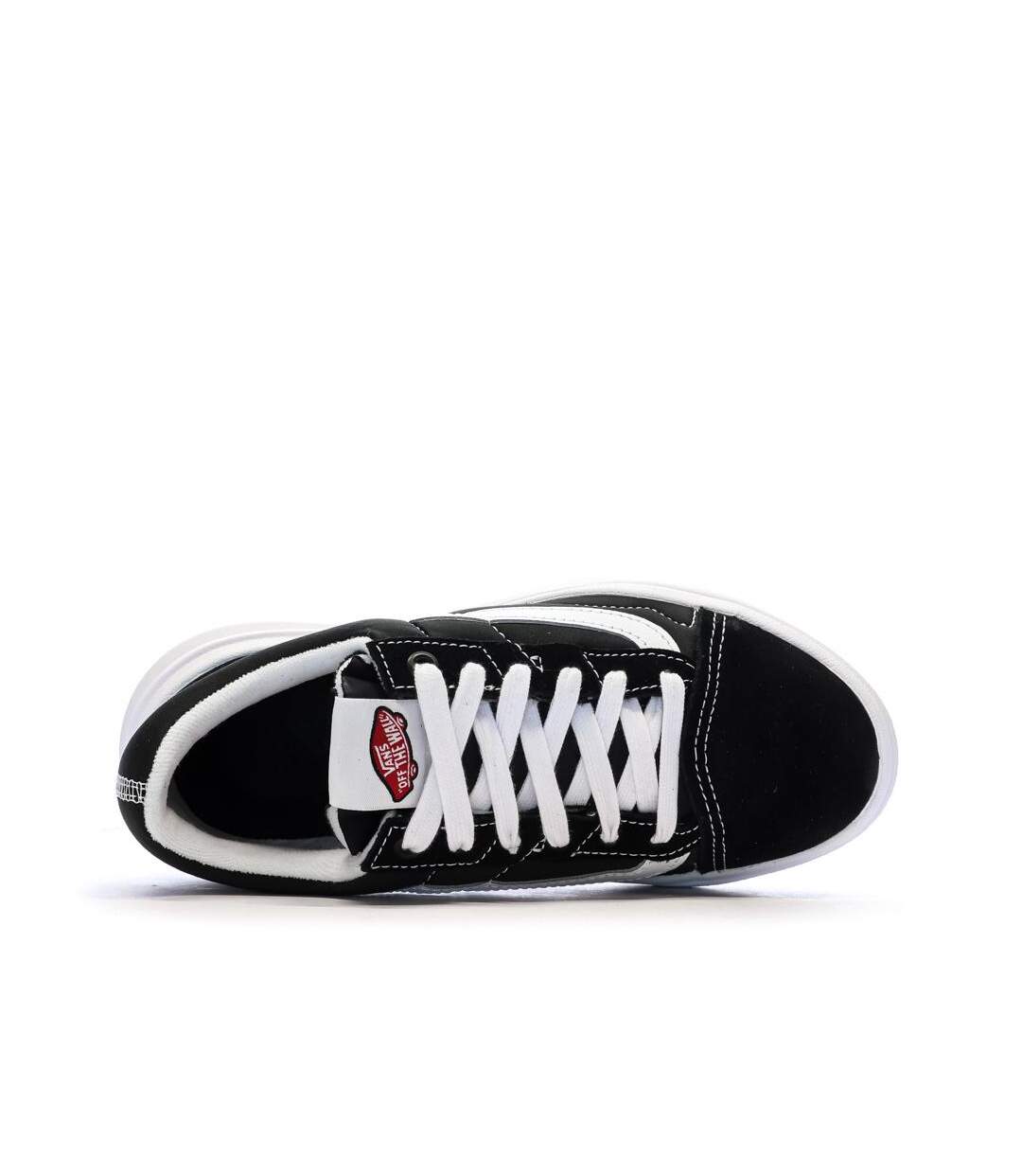 Baskets noir/blanc mixte vans ua old skool overt-4