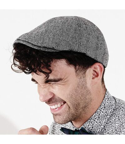 Beechfield Unisex Ivy Flat Cap / Headwear (Grey) - UTRW257