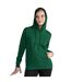 Sweatshirt Uni À Capuche Femme Vert Bouteille SG-1