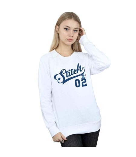 Disney - Sweat LILO AND STITCH ATHLETIC - Femme (Blanc) - UTBI22475