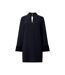 Robe Courte Manches Longues Whisper Femme Noir French Connection-2