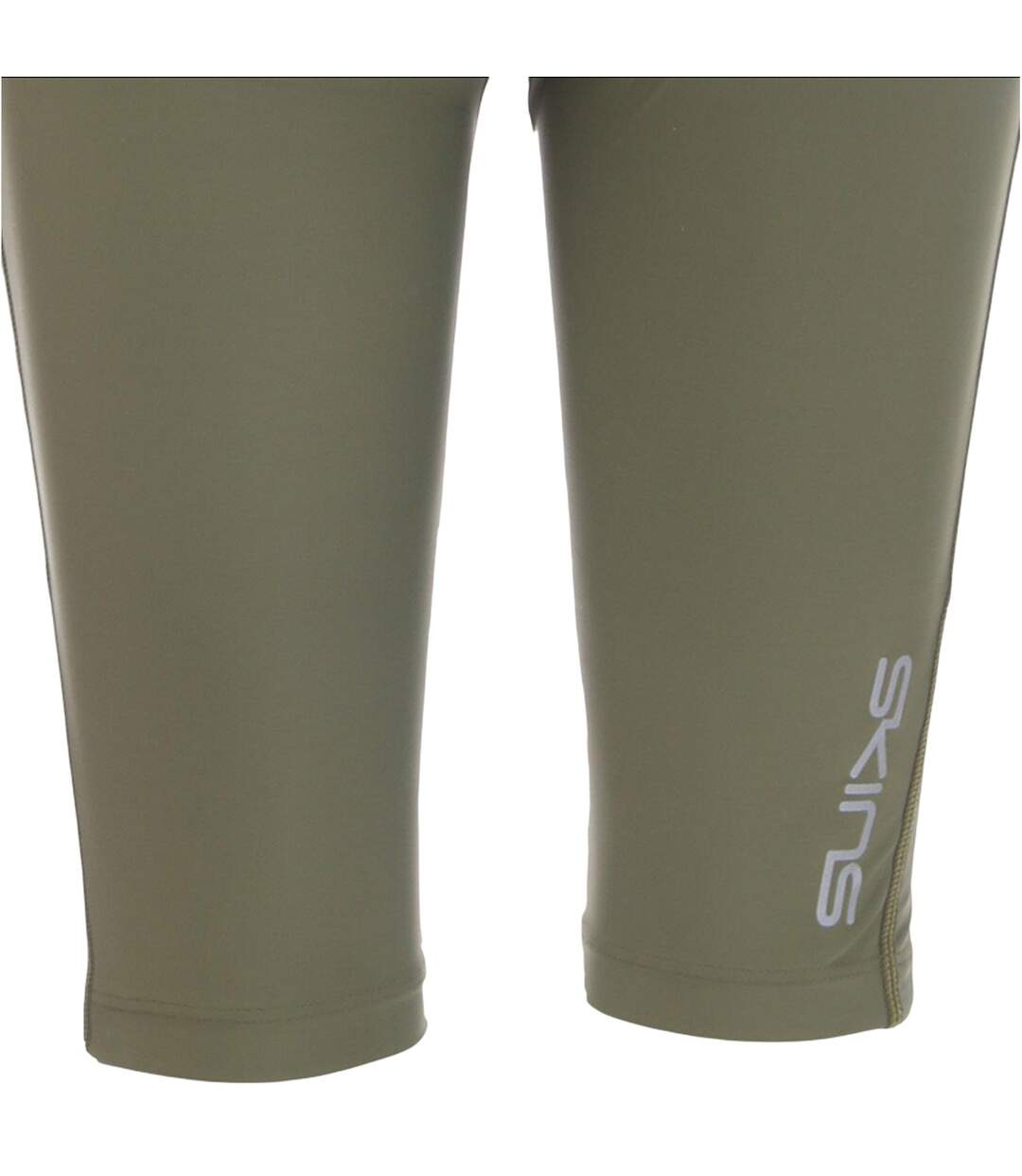 Womens/ladies Series-3 Compression Shorts Khaki Green Skins-3
