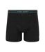 Pack Of 3  Mens Lewis Button Fly Boxer Shorts  Black Lyle & Scott-3
