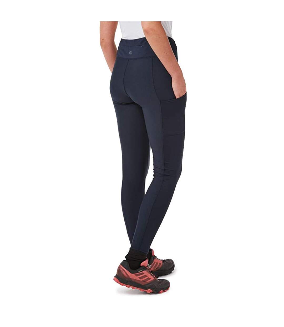 Legging velocity femme bleu marine Craghoppers-2