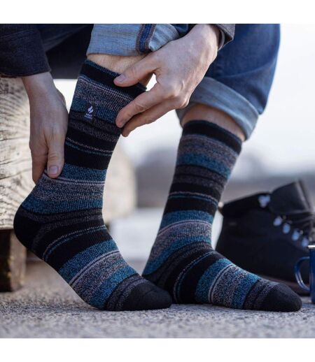 Mens Twist Patterned Thick Winter Warm Thermal Socks