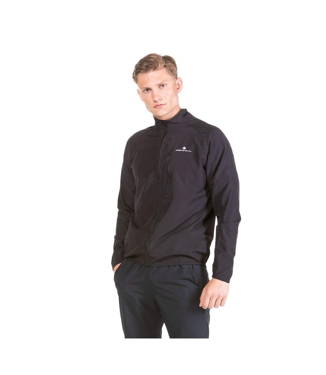 Mens core jacket black Ronhill-4