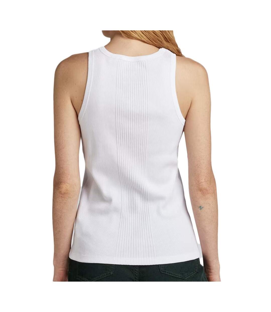 Débardeur blanc femme g-star raw d19323-2