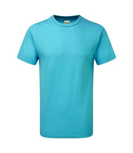 Gildan Mens Hammer Heavyweight T-Shirt (Lagoon Blue) - UTPC3067