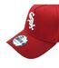 Unisex Adult Chicago White Sox Baseball Cap Red White New Era-3