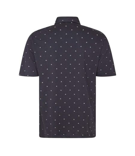 Mens Short-sleeved Polo Shirt Navy Armani Exchange