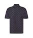 Mens Short-sleeved Polo Shirt Navy Armani Exchange-3