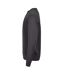 Mens Ribbed Interlock Crew Neck Sweatshirt Dark Grey Tee Jays-3
