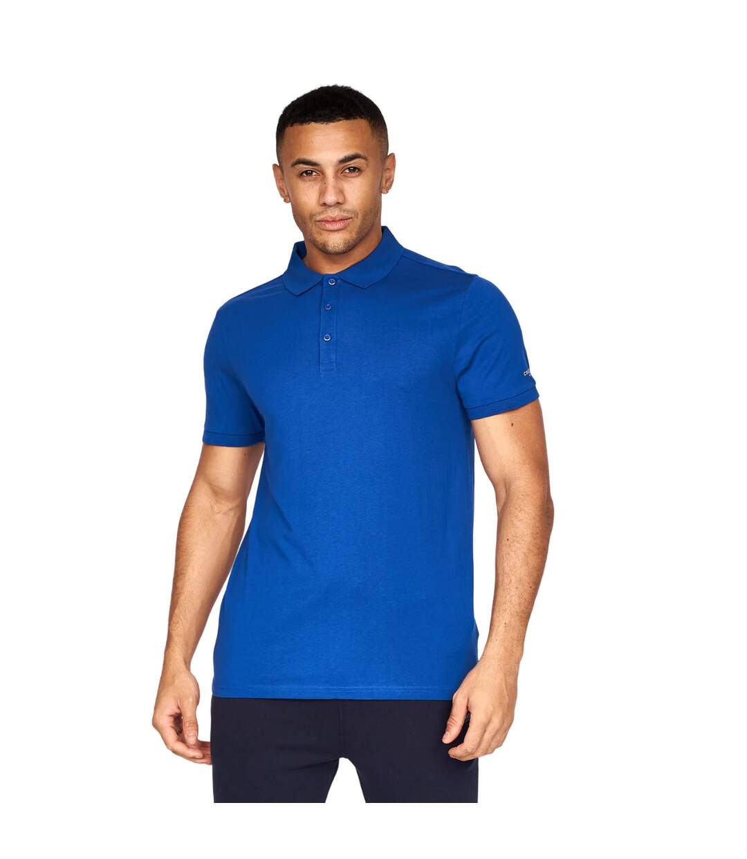 Polos traymax homme noir / bleu / rouge Crosshatch-2