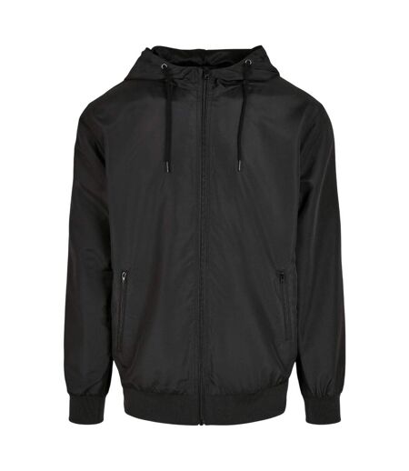 Veste Coupe-vent Homme Noir Build Your Brand