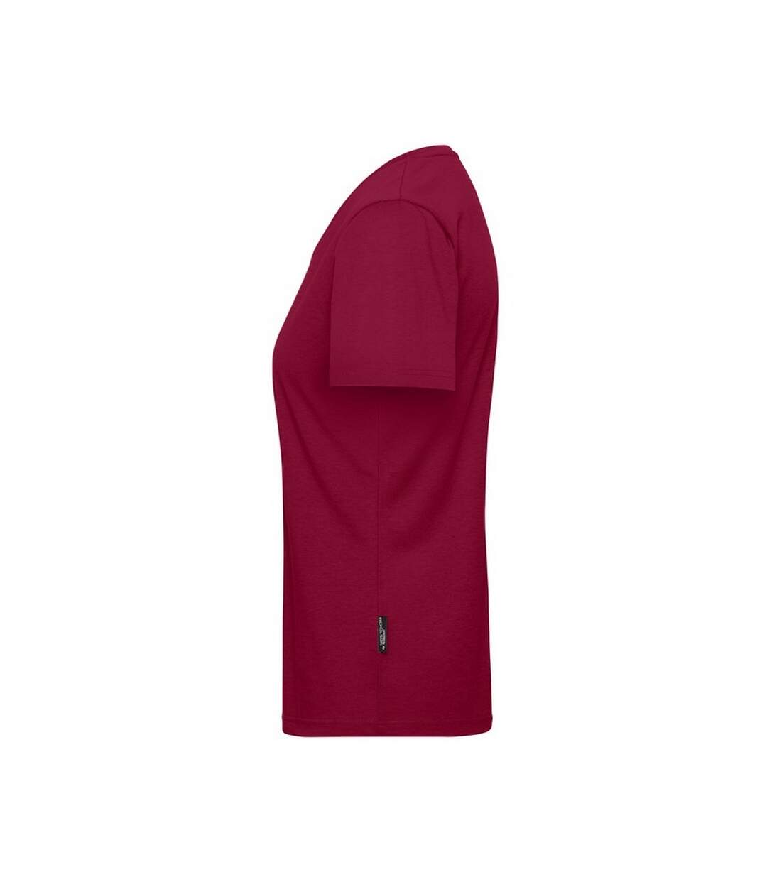 T-shirt Bio Workwear Femme Bordeaux James And Nicholson-4