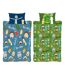 Portals Pickle Characters Reversible Duvet Set Blue Rick And Morty-1
