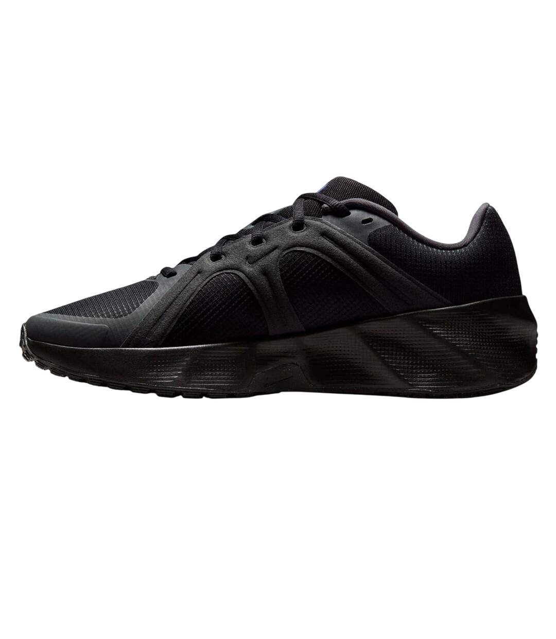 Mens Metro Tek Shoes Black Blue Nike-3