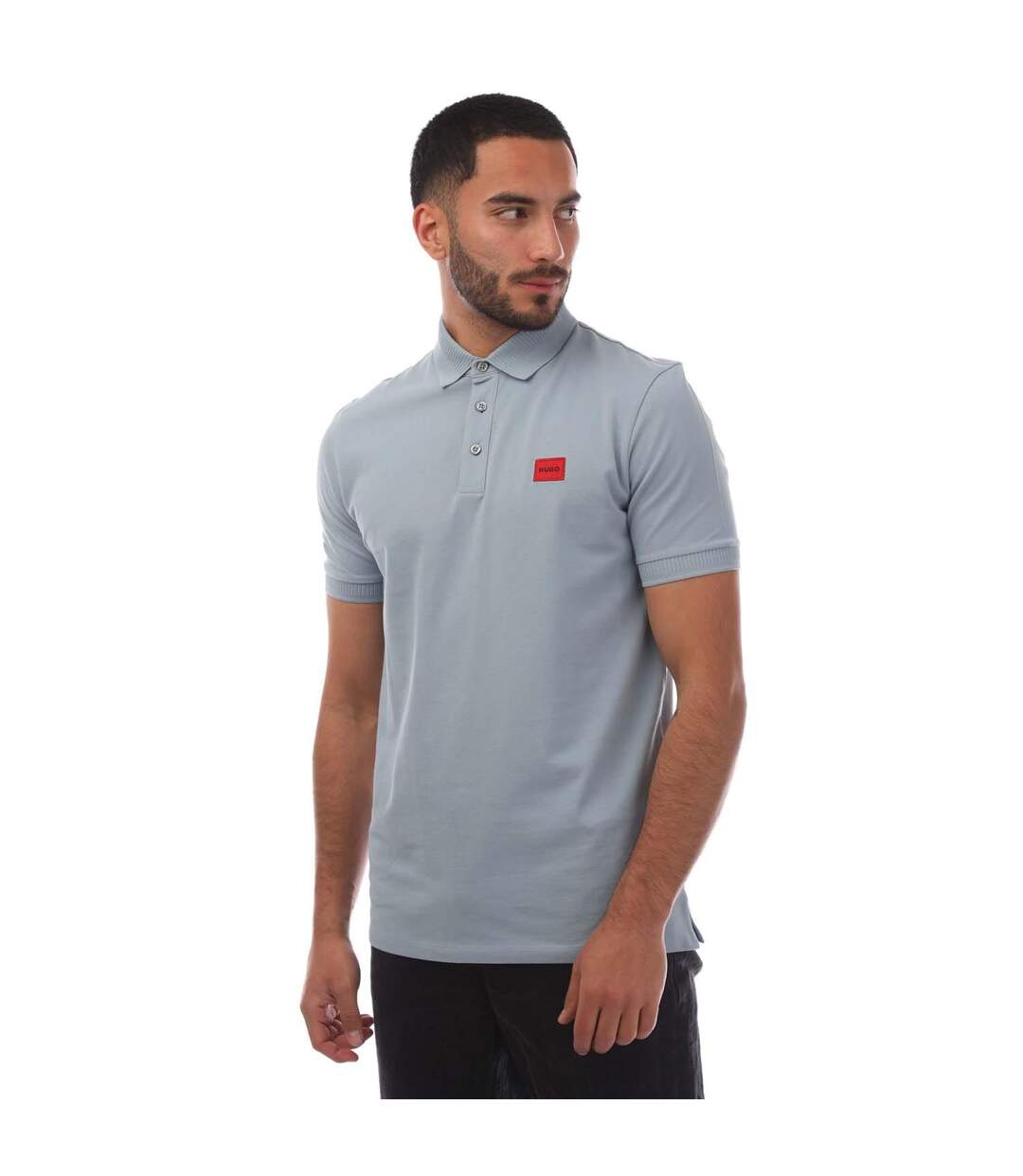 Mens Dereso232 Polo Shirt Blue Hugo-2