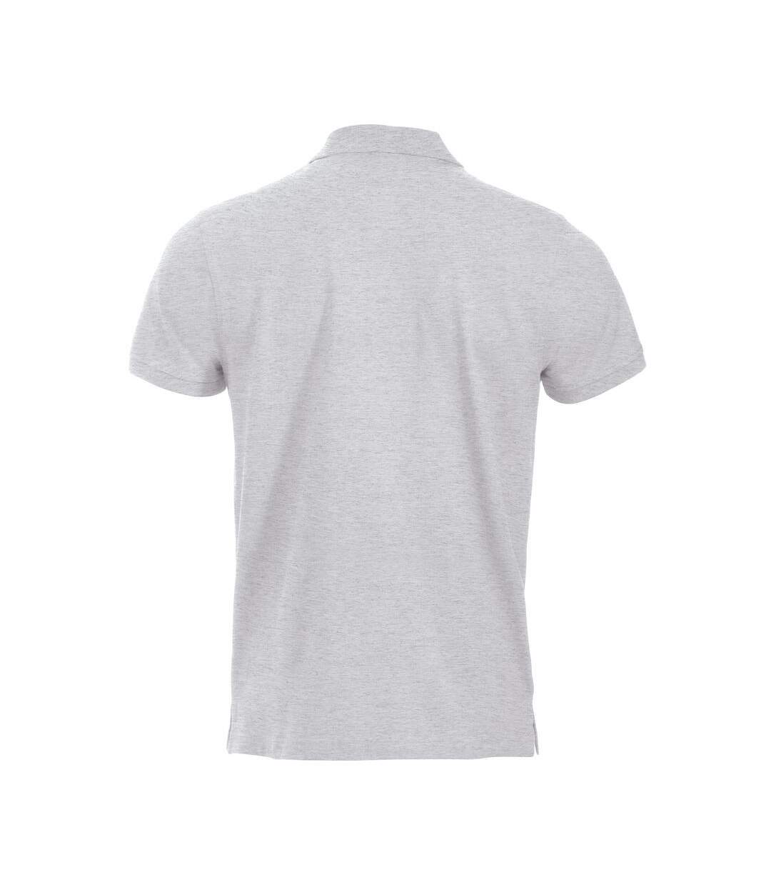Mens Classic Lincoln Polo Shirt Ash Clique-2